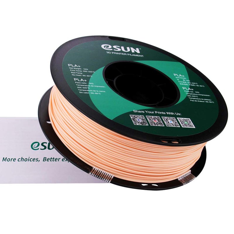 eSUN PLA PRO (PLA+) 3D Printer Filament, Dimensional Accuracy +/- 0.03mm, 1kg Spool, 1.75mm, Beige - Image 5